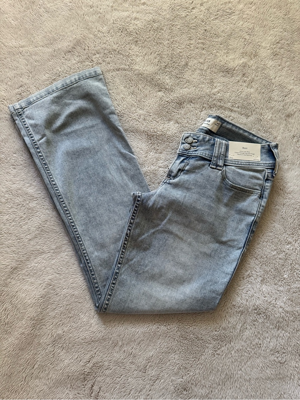 Hollister low rise bootcut jeans